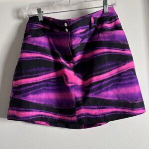 Slazenger Golf Marble Print Skort Purple Power size 6
